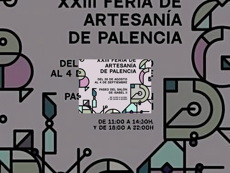 La XXIII Feria de Artesanía de Palencia abre un escaparate a los oficios artísticos y tradicionales representados por 27 talleres