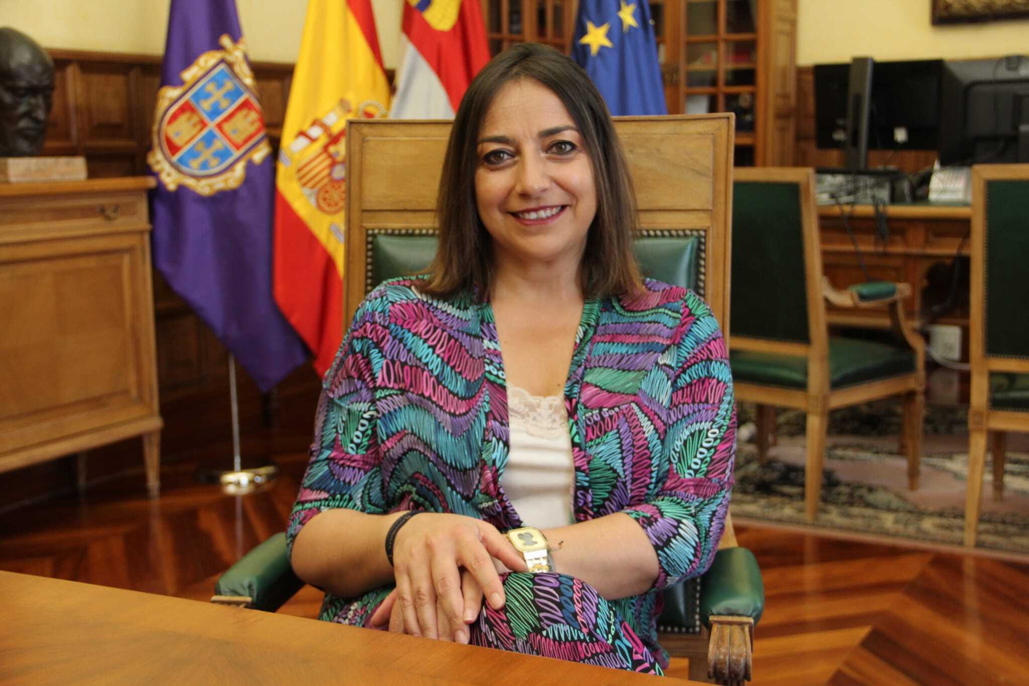 La alcaldesa de Palencia, Miriam Andrés.