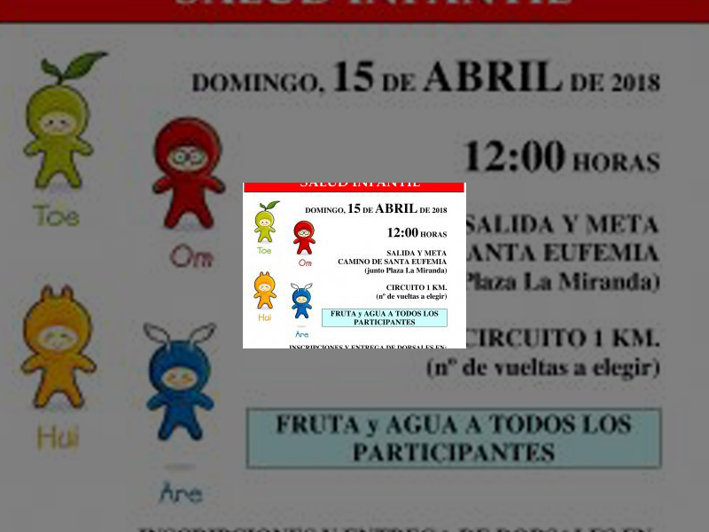 Imagen El Ayuntamiento de Palencia organiza la VII Carrera por la Salud Infantil para el próximo domingo 15 de abril 