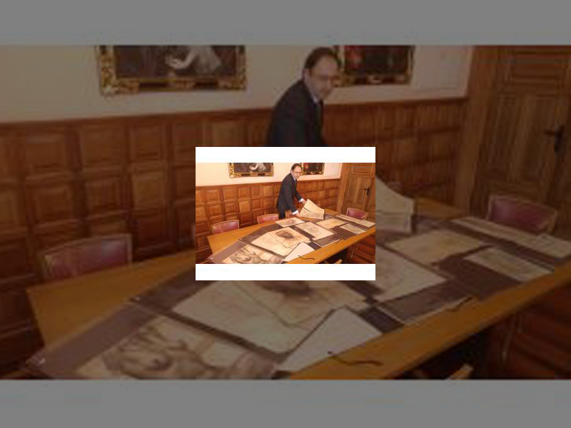 Imagen El Alcalde presentó la mayor colección de dibujos de Victorio Macho que obraban en manos privadas y que han sido adquiridas por el Ayuntamiento