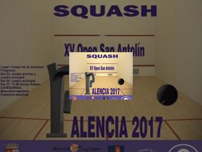 Imagen Palencia acogerá el XV Open Nacional de Squash &#039;San Antolín&#039; del 25 al 27 de agosto