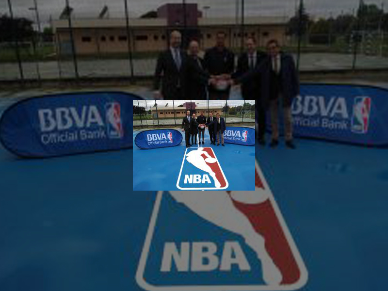 Imagen El sello de la NBA brillará desde hoy en Palencia gracias a la iniciativa NBAforU Day, en la que colaboran BBVA y Ayuntamiento