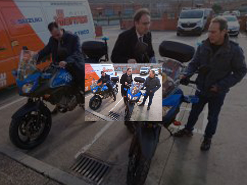 Imagen La Policía Local cuenta desde hoy con dos nuevas motocicletas en las que el Ayuntamiento ha invertido casi 21.000 euros