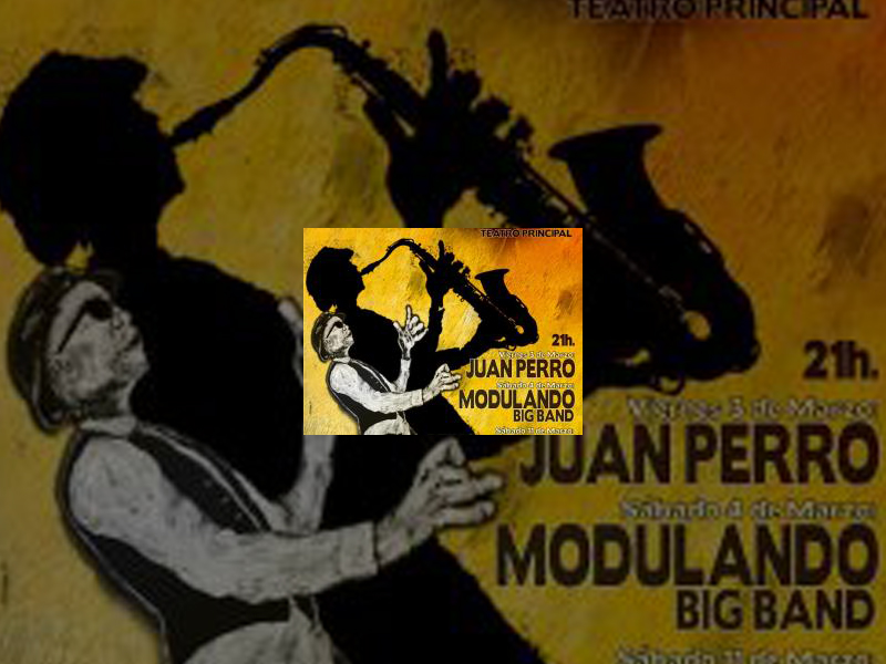 Imagen Juan Perro, Modulando Big Band y Perico Sambeat, Marc Miralta y Martin Leiton Trío forman el cartel de la IV edición del ciclo “Preparados, listos…Jazz!!!”