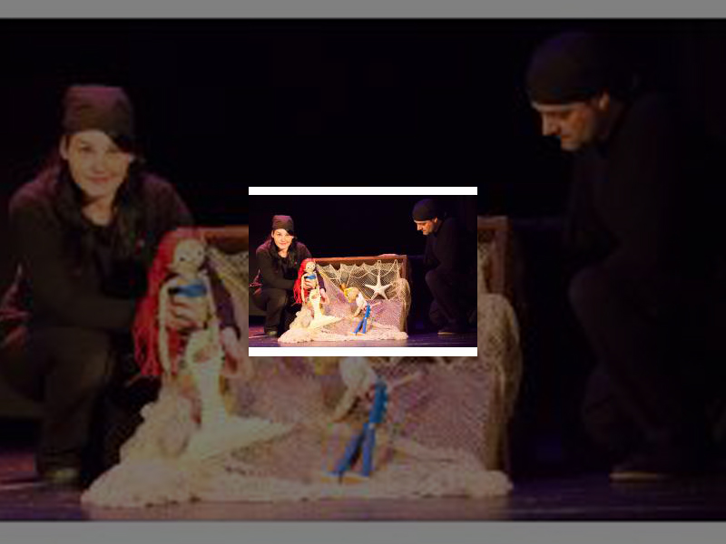 Imagen Los títeres se despiden hoy del Teatro Principal con ‘La sirenita’ de Festuc Teatre