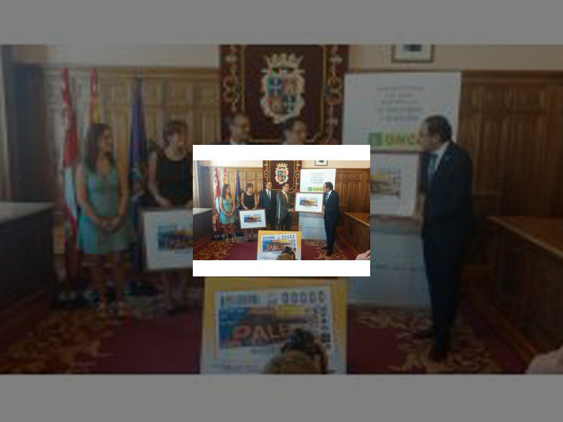 Imagen El cupón de la ONCE rinde homenaje a Palencia por su Premio Reina Sofía de Accesibilidad Universal 2014