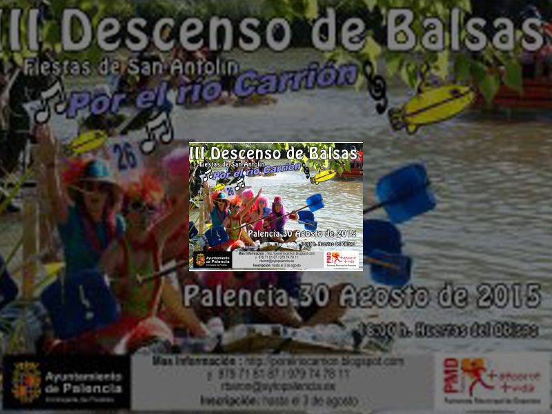 Imagen El Ayuntamiento convoca el III Descenso de Balsas para el próximo domingo 30 de agosto