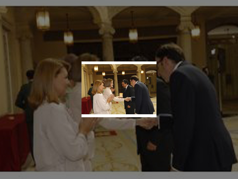 Imagen Alfonso Polanco recibió de manos de Su Majestad la Reina Doña Letizia el Premio Reina Sofía de Accesibilidad,