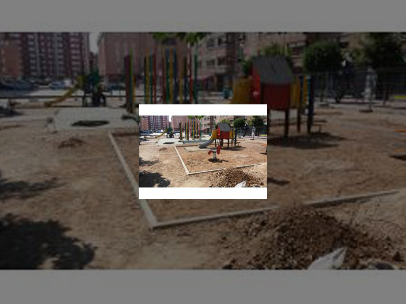 Imagen Arrancaron las obras de mejora de los suelos de seguridad de los Parques Infantiles que se desarrollarán durante dos semanas