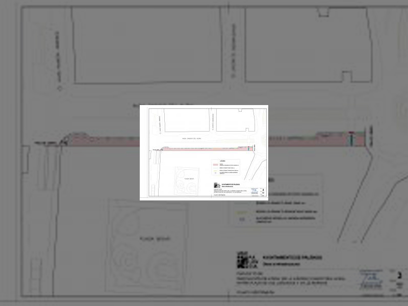 Imagen El servicio de Obras prevé renovar de forma integral el acerado del tramo comprendido entre la calle Burgos y la plaza de Los Juzgados de la Avenida Casado del Alisal por 87.717 euros