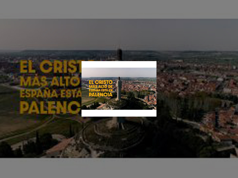 Imagen El Cristo del Otero protagoniza una impactante campaña publicitaria en las pantallas gigantes de la madrileña Plaza de Callao