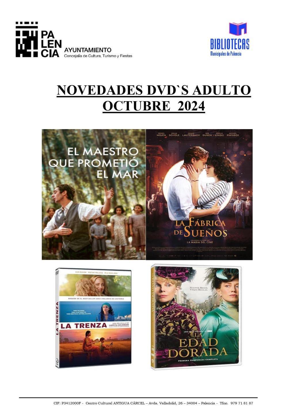 Novedades dvd adulto octubre