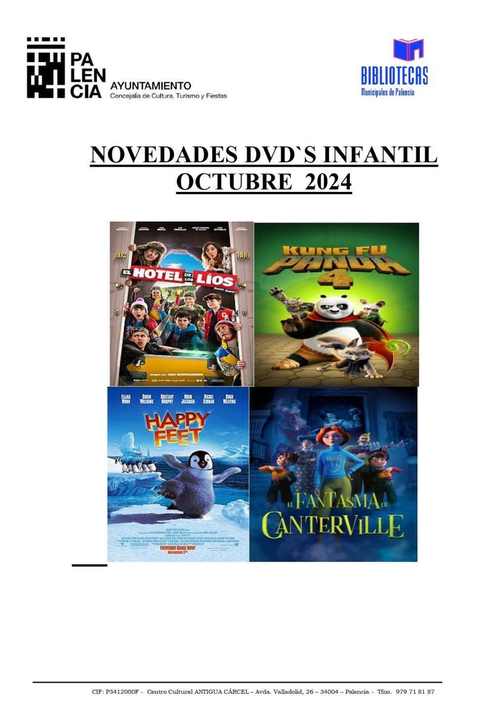 Novedades infantil cd octubre