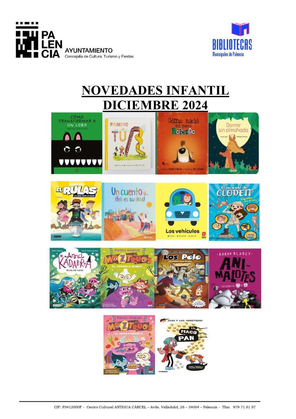 Novedades infantil diciembre