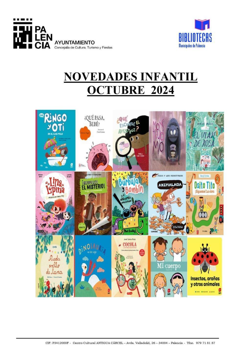 Novedades infantil octubre