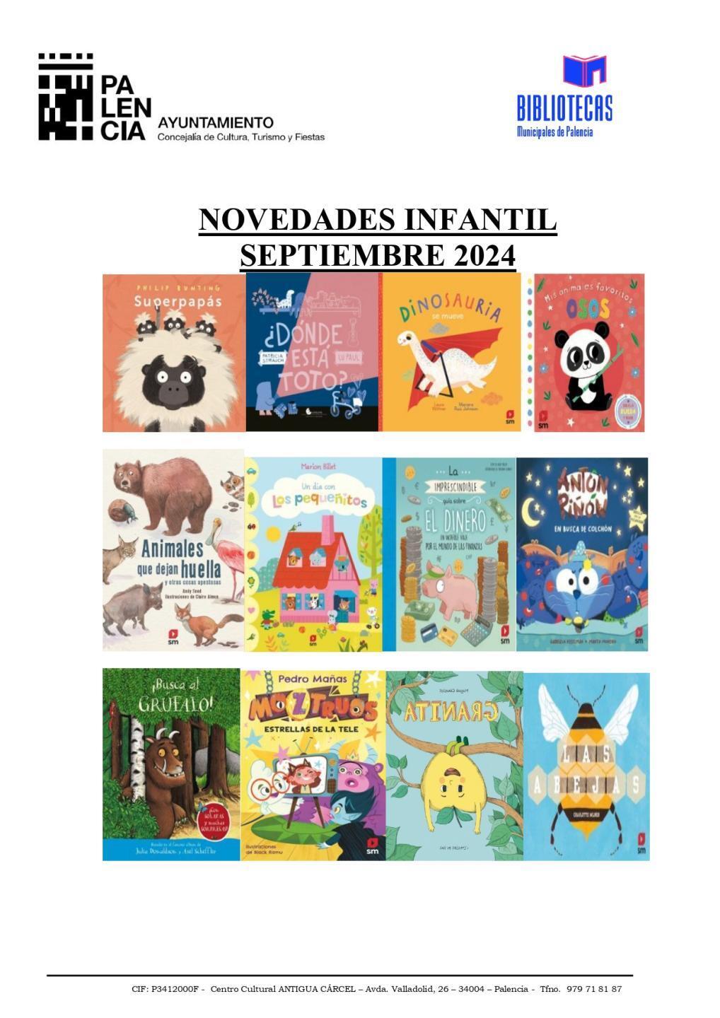 novedades infantil septiembre