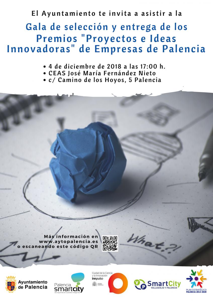 Gala de exposición y entrega de los Premios de Proyectos e Ideas Innovadoras de Empresas de Palencia
