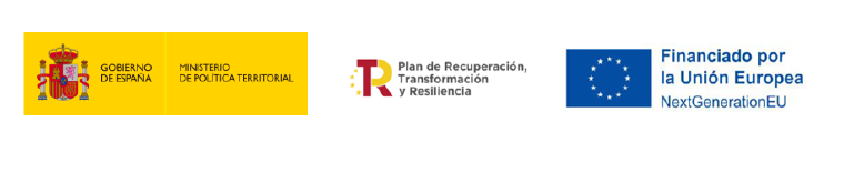 Logos Gobierno de españa, plan de recuperacion y transformacion y residencia